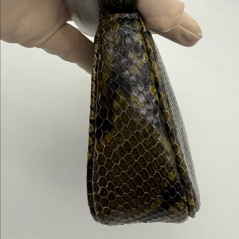 Coach Nolita 19 With Snake Print Olive Green - Picture 4 of 10